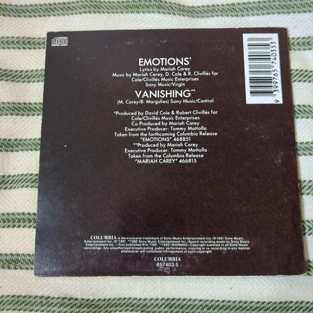 洋楽 Mariah Carey Emotions CD