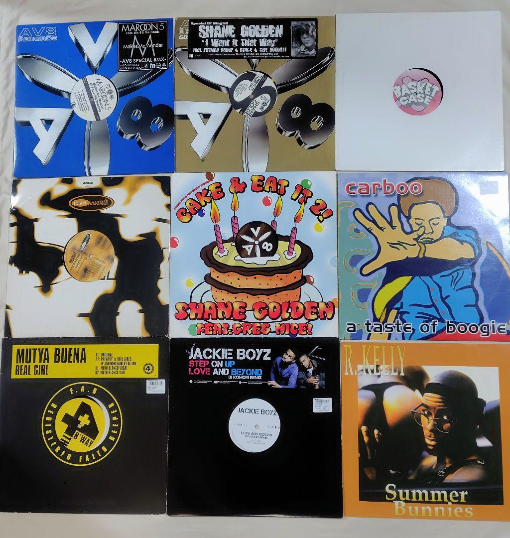 レコード　まとめ売り　45枚　洋楽　ダンス　R&B　ヒップホップ　DJ