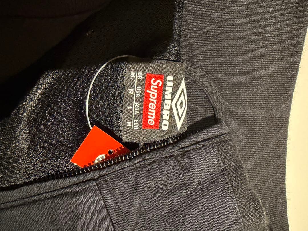 Supreme/ Umbro コットンリップストップジャケット M ブラック
