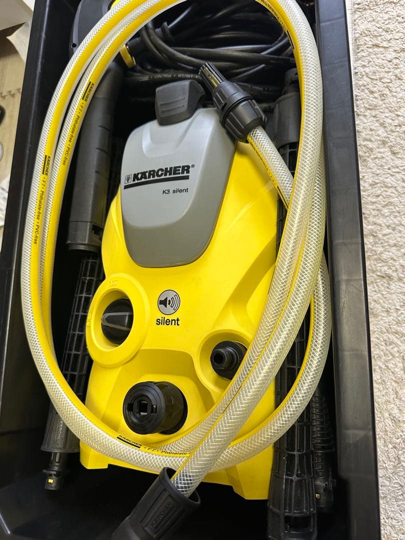 KARCHER K3 サイレント ベランダ 高圧洗浄機 ケルヒャー　ケース付き