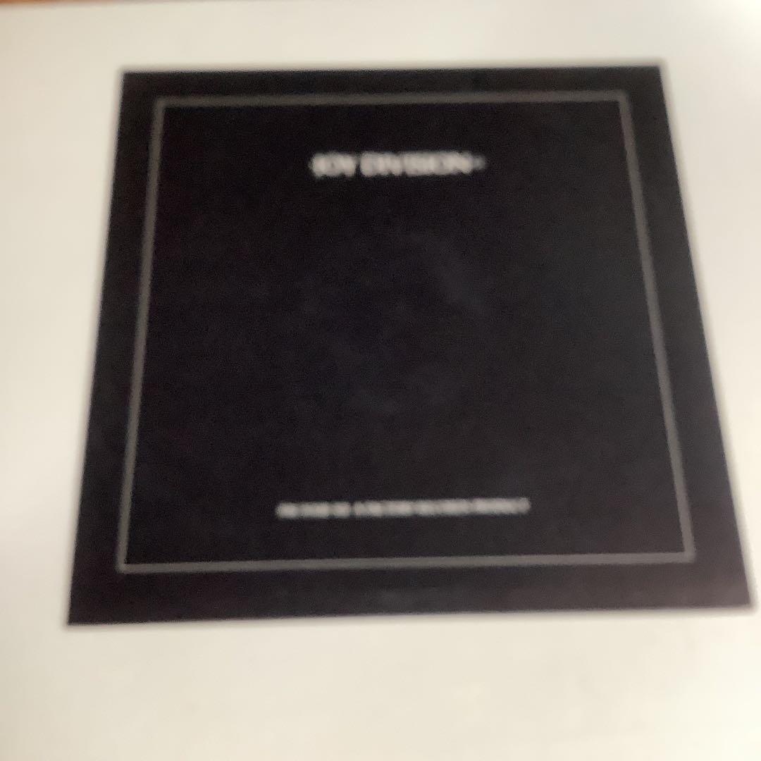 洋楽 Joy Division Love Will Tear Us Apart LP