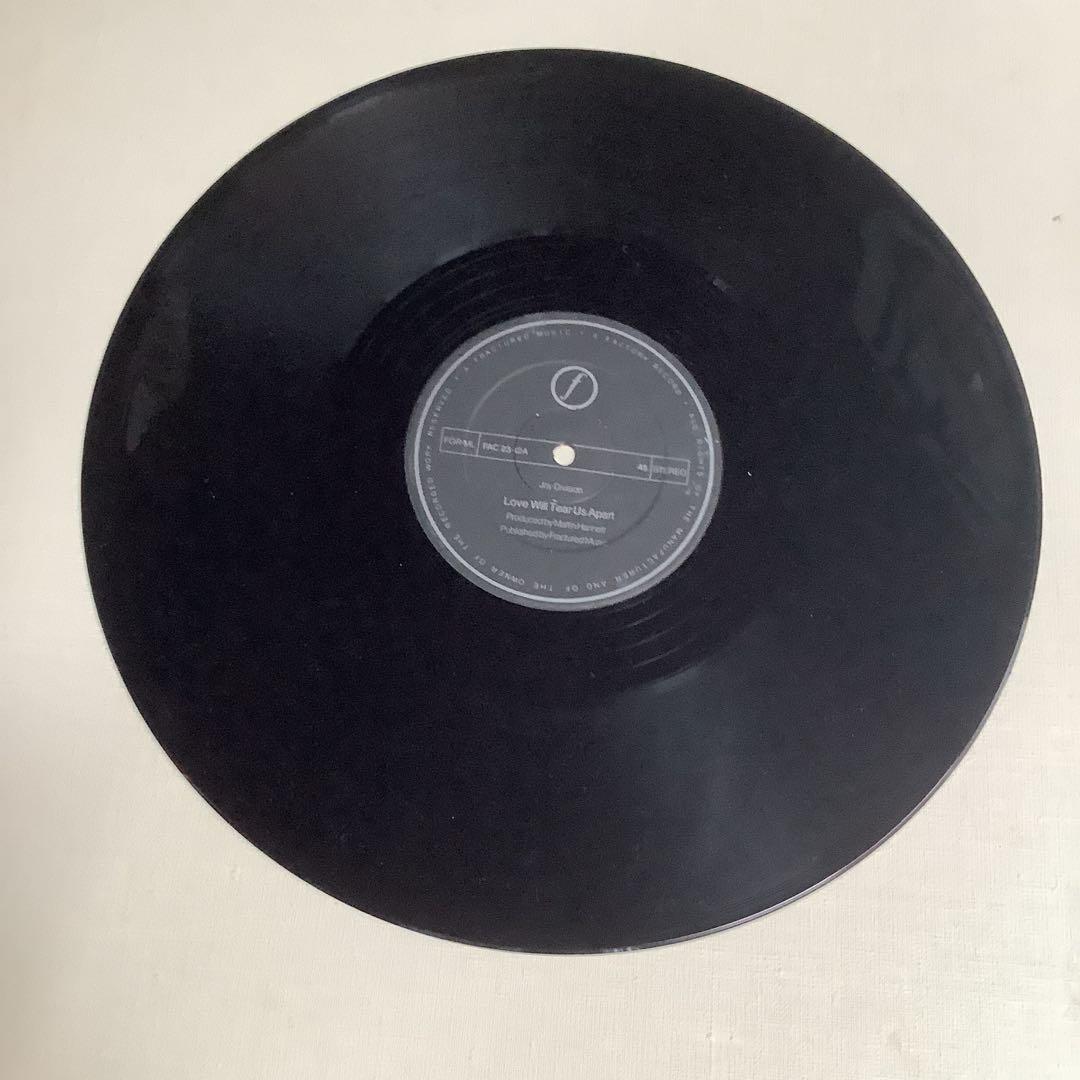 洋楽 Joy Division Love Will Tear Us Apart LP
