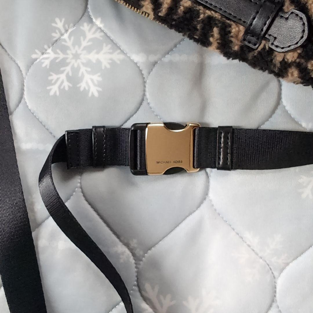 MICHAEL KORS ファーウエストポーチ