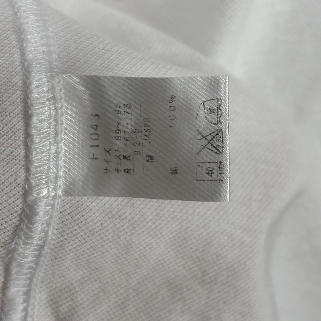 FRED PERRY フレッドペリー ボタンシャツ ポロシャツ M白 ホワイト