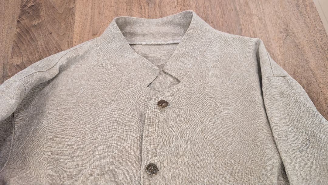 専用　【超美品】1920s フランス軍 リネンボージョンジャケット フルオープン