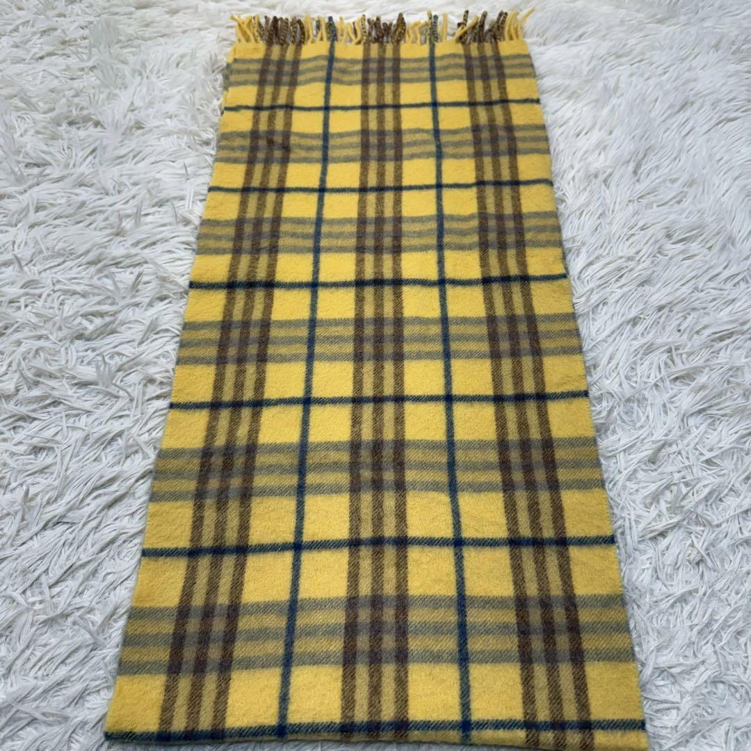 希少カラー✨ バーバリーロンドン カシミヤ100% マフラー 英国製