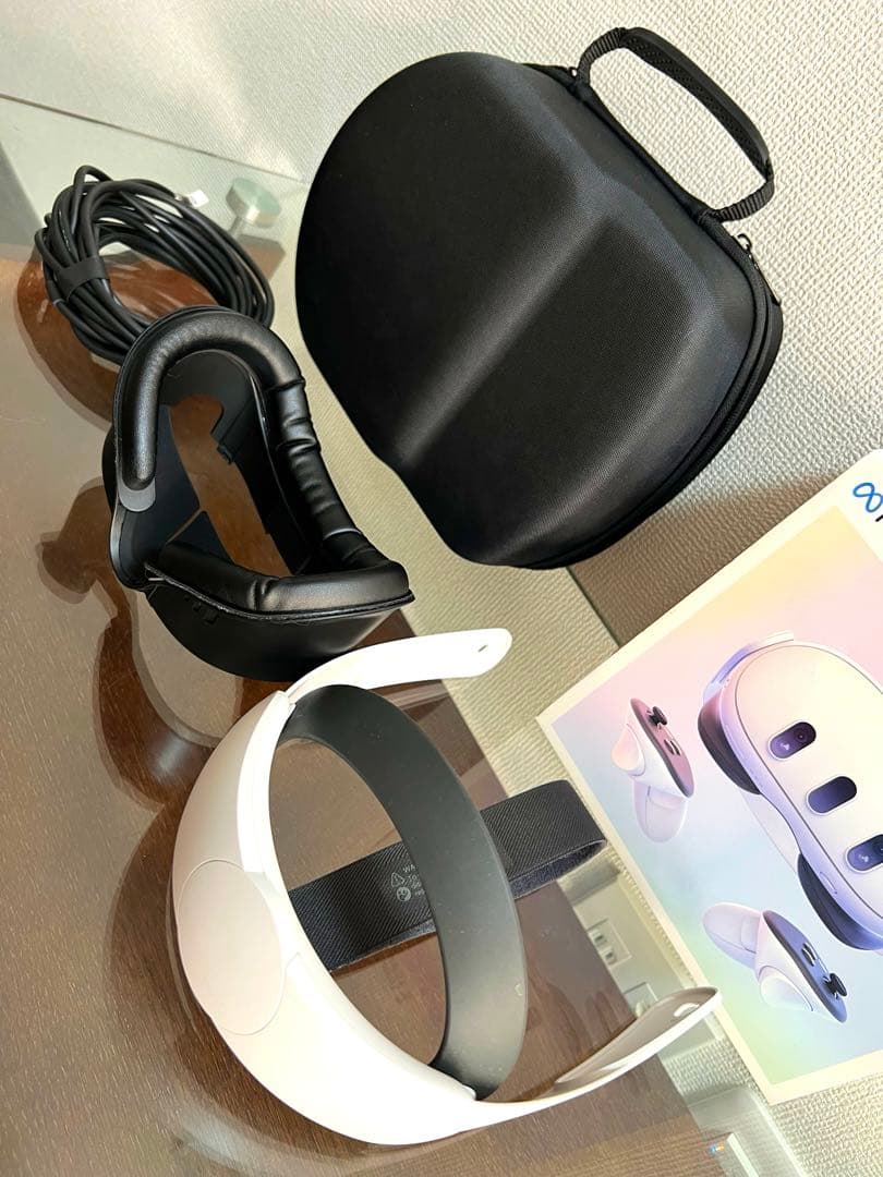 【美品】 Quest 3 VRヘッドセット　付属品125GB