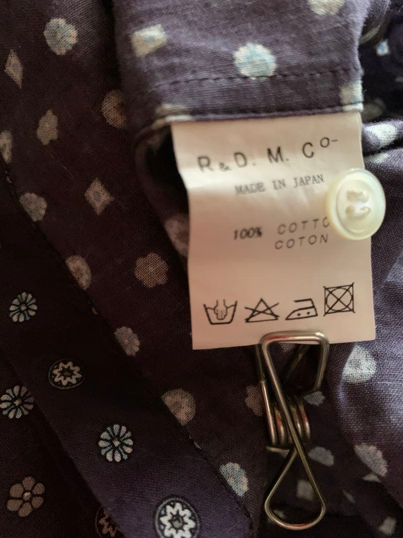 R&D.M.Co-◻︎ シャツワンピース◻︎花柄