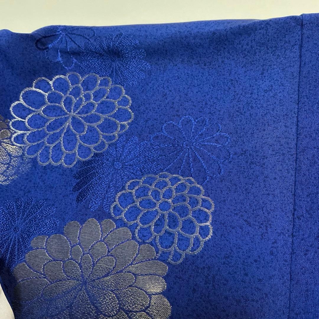 b760 正絹　振袖　手毬　金駒刺繍　金銀糸　着物