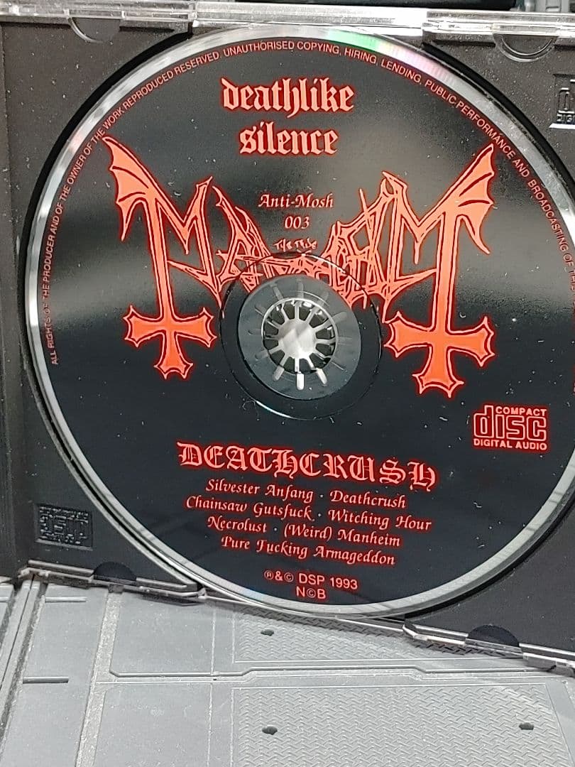 Mayhem ブラックメタル　BLACKL