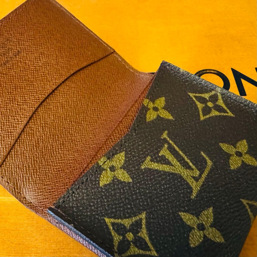 LOUIS VUITTON モノグラム カードケース 名刺入れ 未使用に近い極美