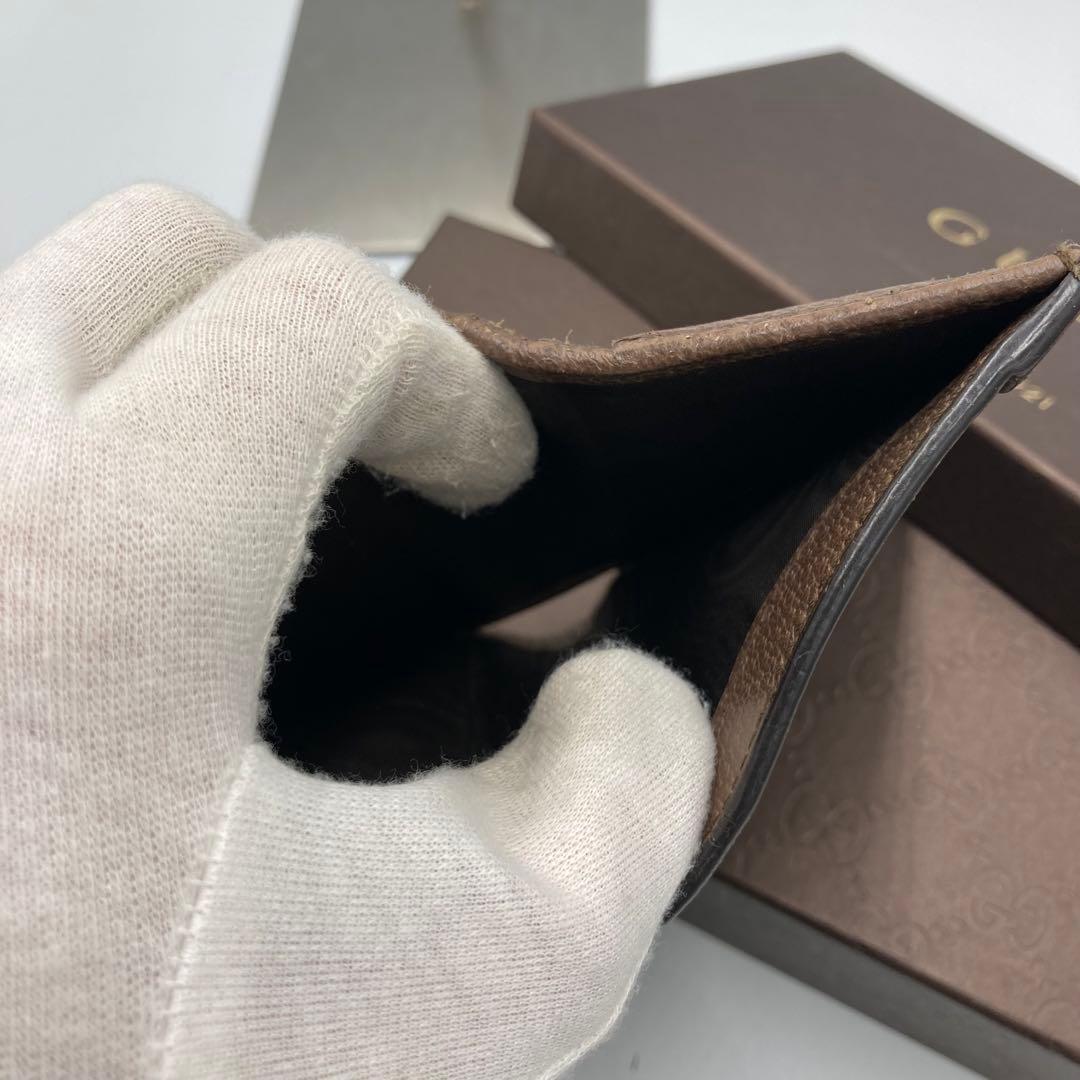 美品　GUCCI グッチ　折り財布　コンパクト　12