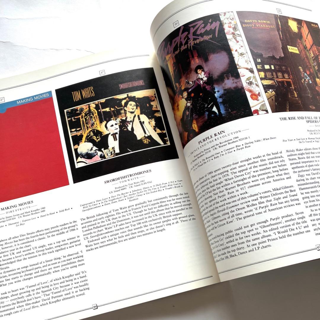 The Top 100 Albumsトップ100のアルバム 洋書 87年 中古