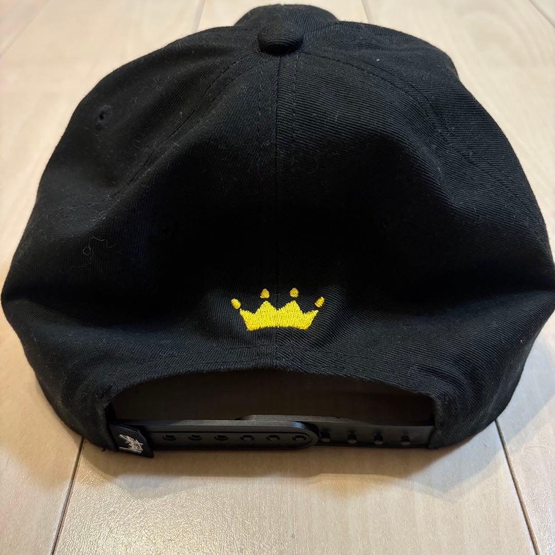 【破格】STUSSY SPORT ブラック×イエロー　キャップ　希少カラー