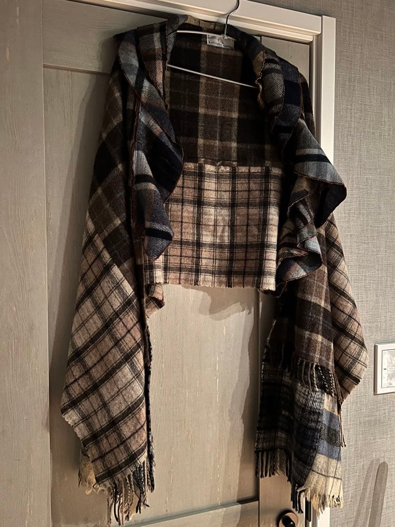 【お値下げ中】keisuke kanda マフラー あつまって ストール フリル