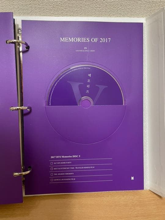 K-POP・アジア BTS MEMORIES 2017