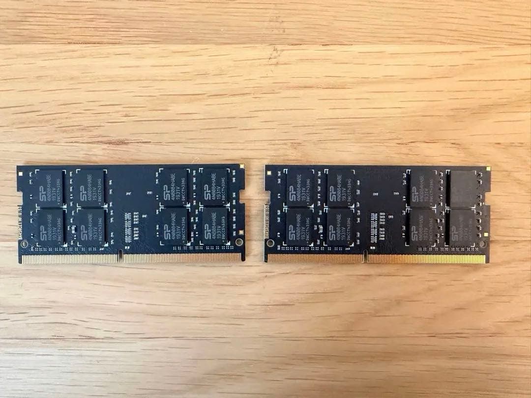 SP DDR4 2400MHz メモリ　16GB×2枚　32GB