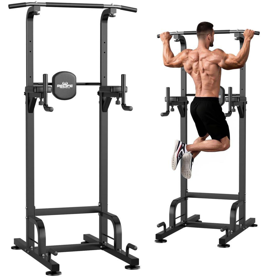 懸垂マシン 懸垂バー 筋トレ器具 耐荷重180kg トレーニング