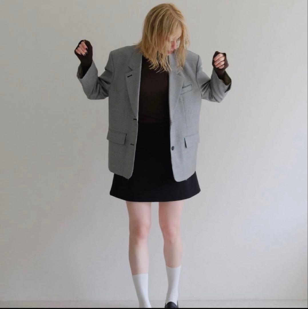 ジャケット・アウター ella selectshop houndstooth over jacket