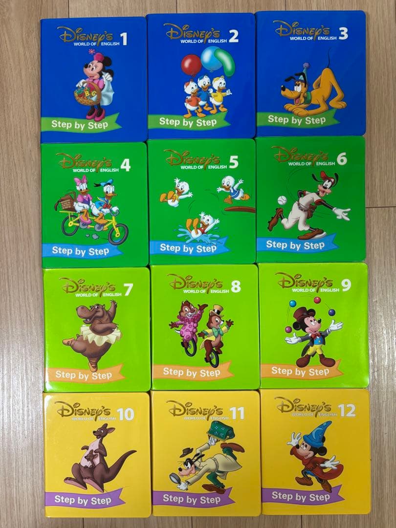 ディズニー英語システム　DVD 全12巻セット