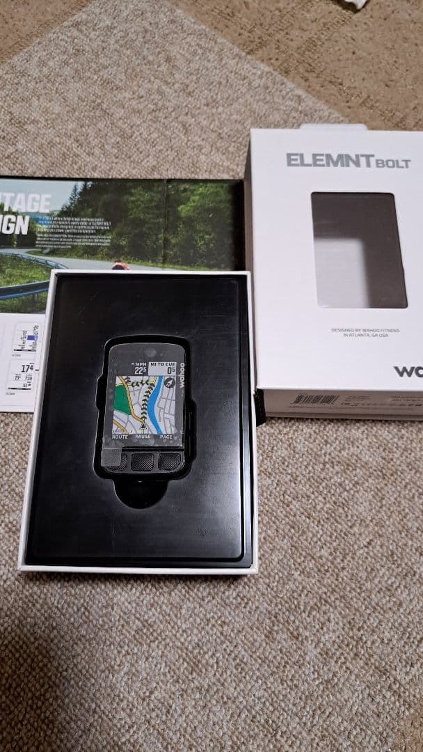 Wahoo (ワフー)ELEMNT BOLTWFCC5 サイクルコンピュータ一