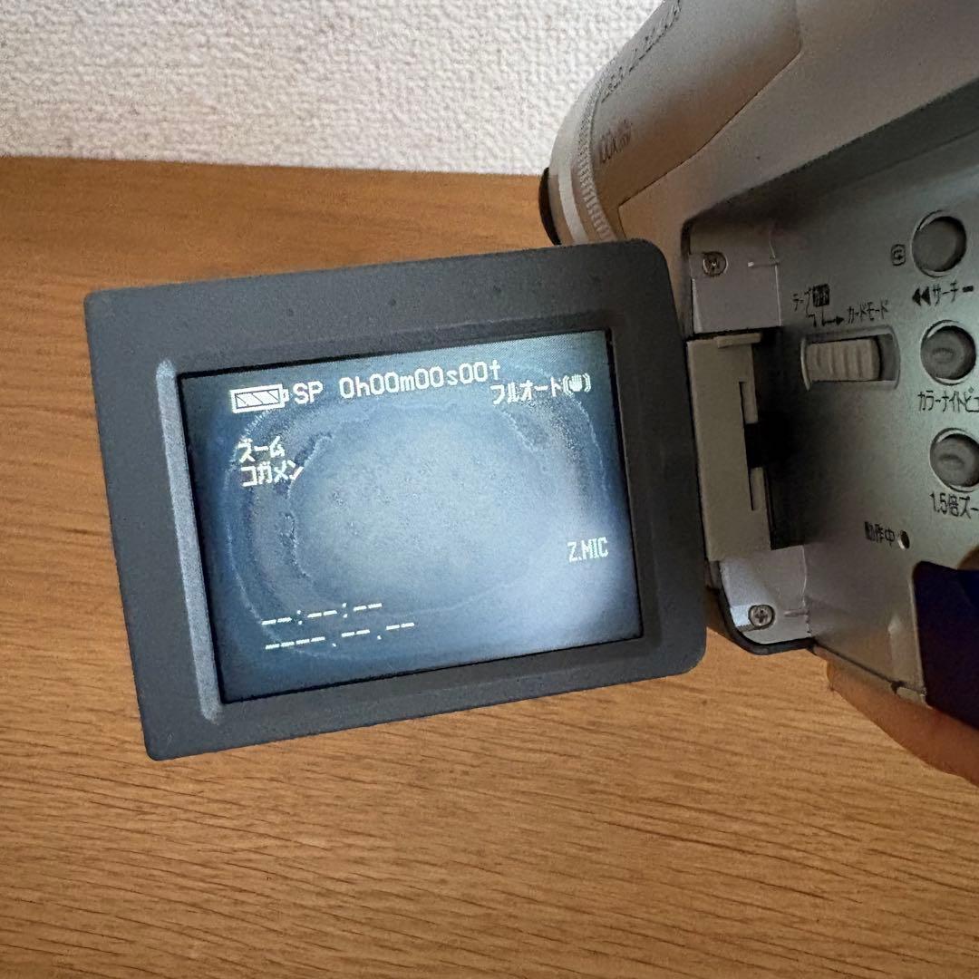 【希少！起動確認済み】平成ビデオカメラ　Panasonic NV-GX7K