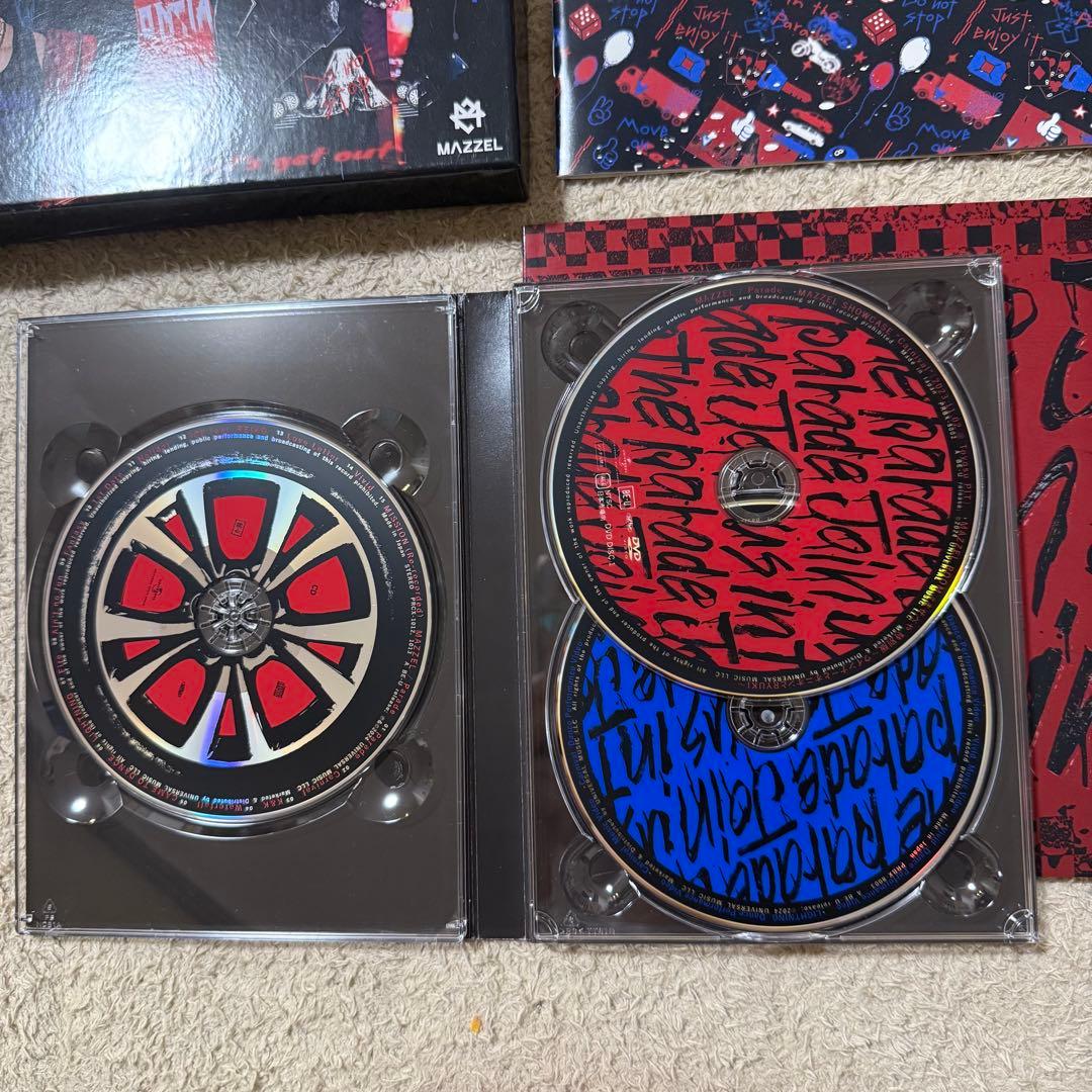 MAZZEL Parade 初回限定版CD+DVD2枚 2023 特典付き