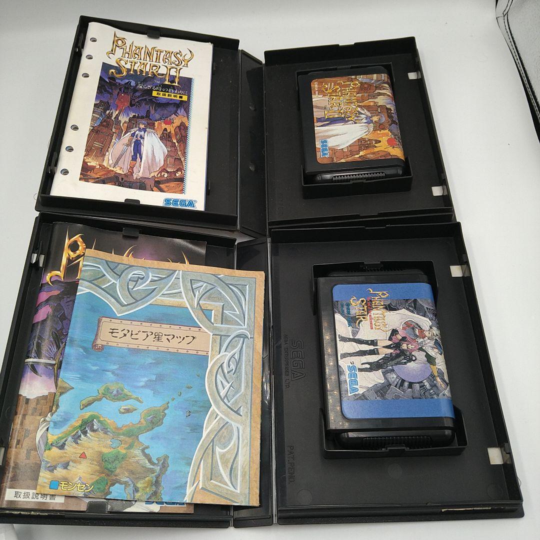 ファンタジースターII IV 2点セット メガドライブ SEGA 復刻版 完品