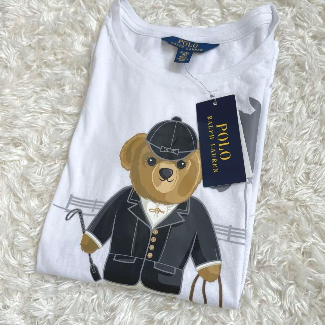 Polo Bear by Ralph Lauren 半袖Tシャツ ホワイト160