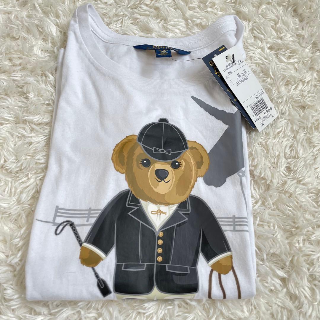 Polo Bear by Ralph Lauren 半袖Tシャツ ホワイト160