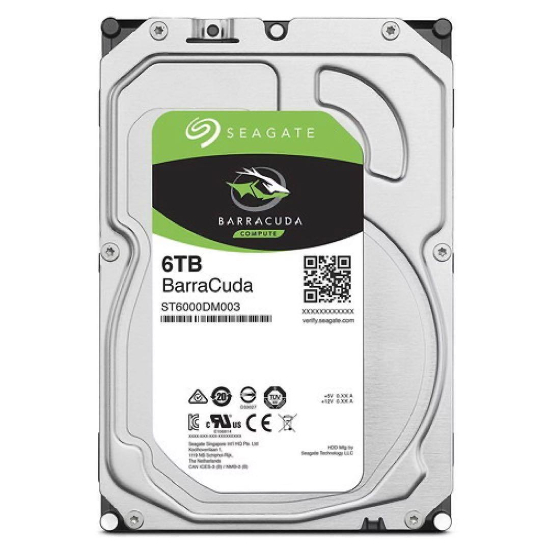【新品未開封】Seagate Barracuda Pro 6TB 3.5 HDD