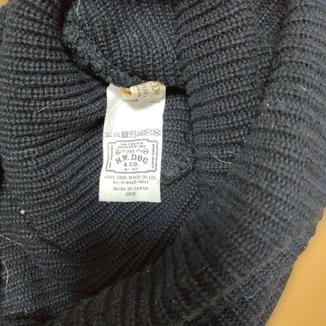 THE.H.W.DOG&CO.　コットン ビーニー 　ブラック