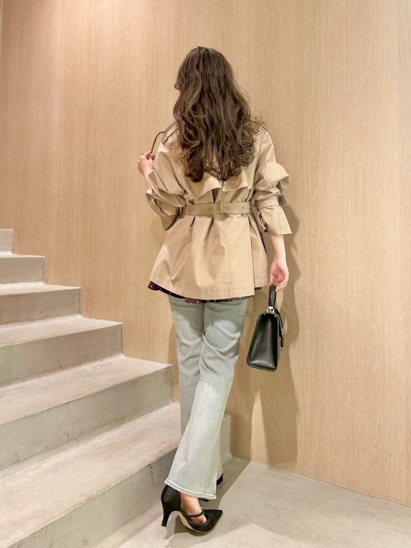 【完売品】LILYBROWN リリーブラウン クラシックミドルトレンチコート