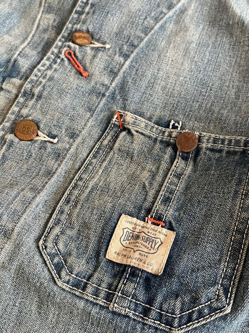 DENIM & SUPPLY デニムアンドサプライ カバーオール 古着 S