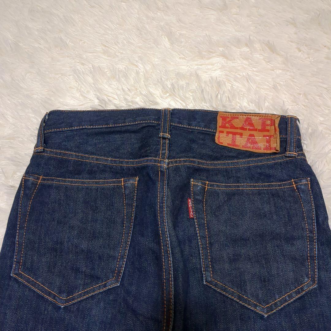 専用美品✨KAPITAL セルビッジ フレア デニムパンツ 初期 インディゴ