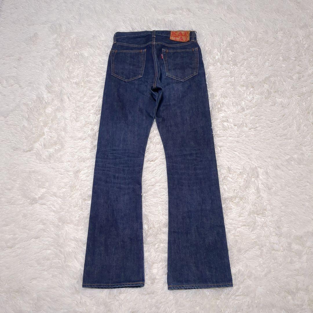 専用美品✨KAPITAL セルビッジ フレア デニムパンツ 初期 インディゴ