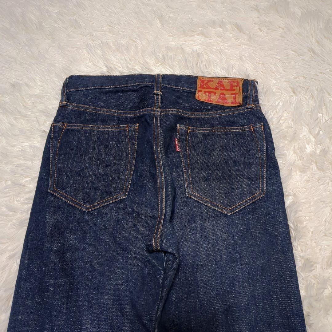 専用美品✨KAPITAL セルビッジ フレア デニムパンツ 初期 インディゴ