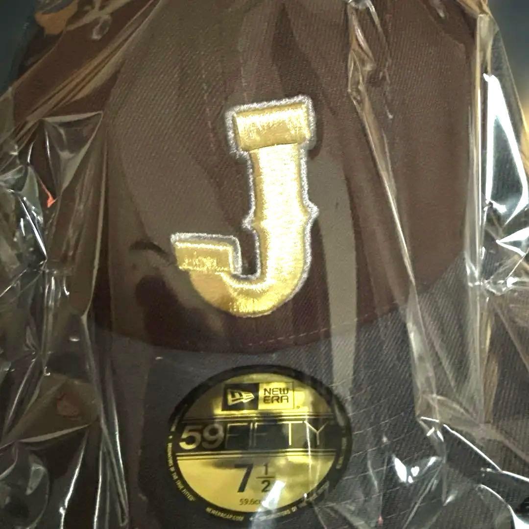 NEW EPA 59FIFTY WBC 侍ジャパン ブラウン×グレー 7 1/2
