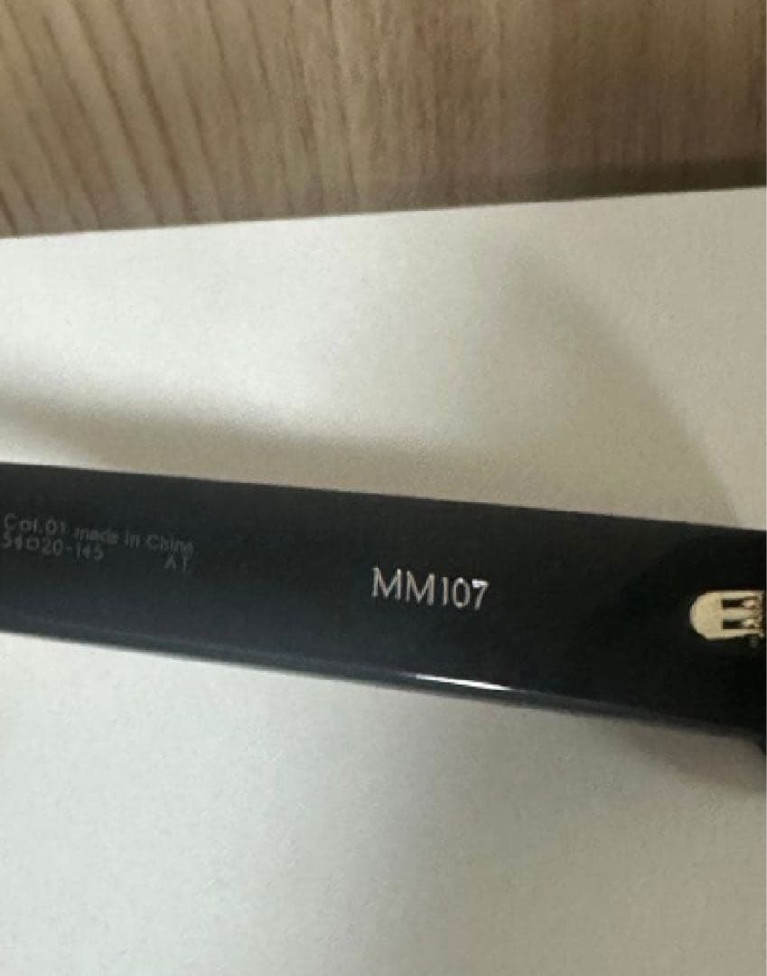 ジェントルモンスター　GENTLE MONSTER MM107サングラス黒「