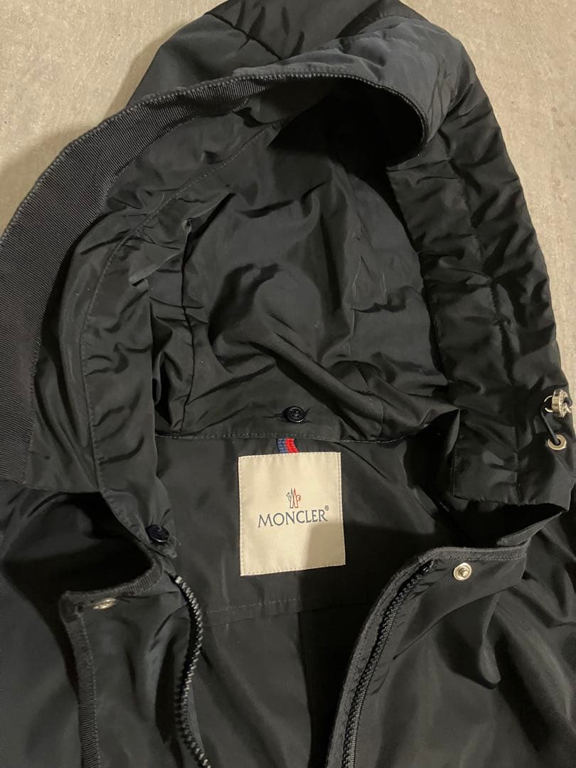 Moncler モンクレール 人気ナイロンコートArgeline 紺　サイズ2
