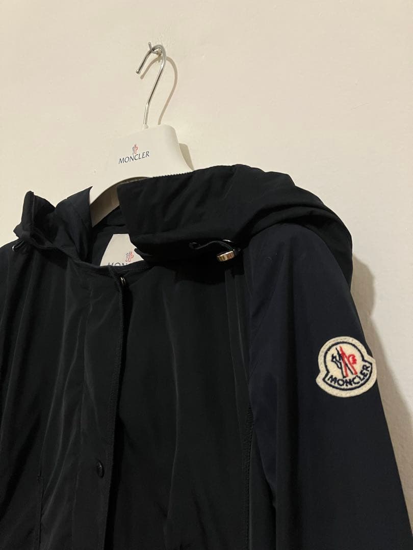 Moncler モンクレール 人気ナイロンコートArgeline 紺　サイズ2