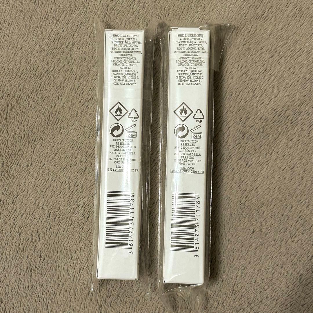 新品未使用★メゾンマルジェラ　オンアデート　10ml×2本セット　レプリカ　箱付