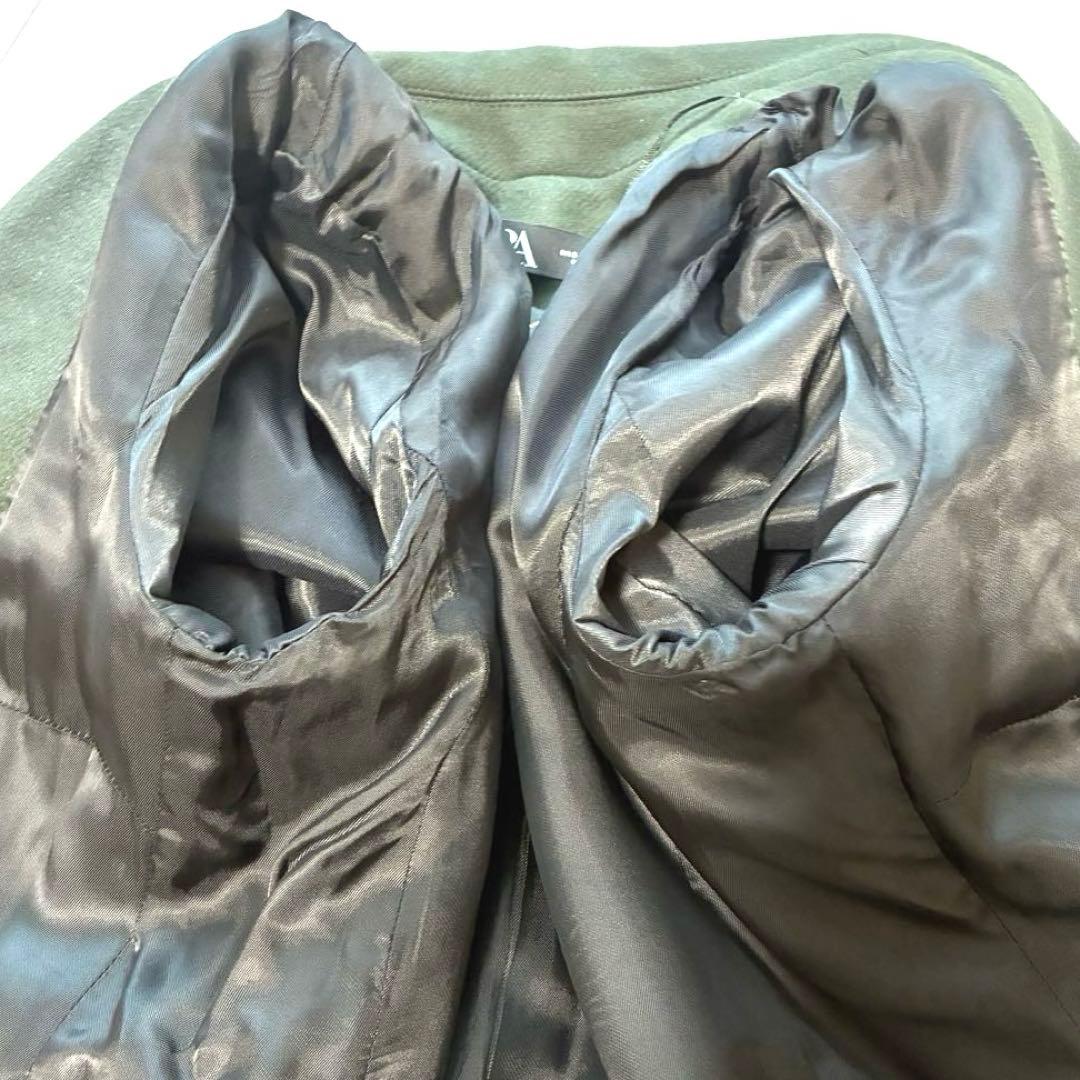 極美品 ZARA ザラ MANTECO 高級生地 ロングコート ゴールドバックル