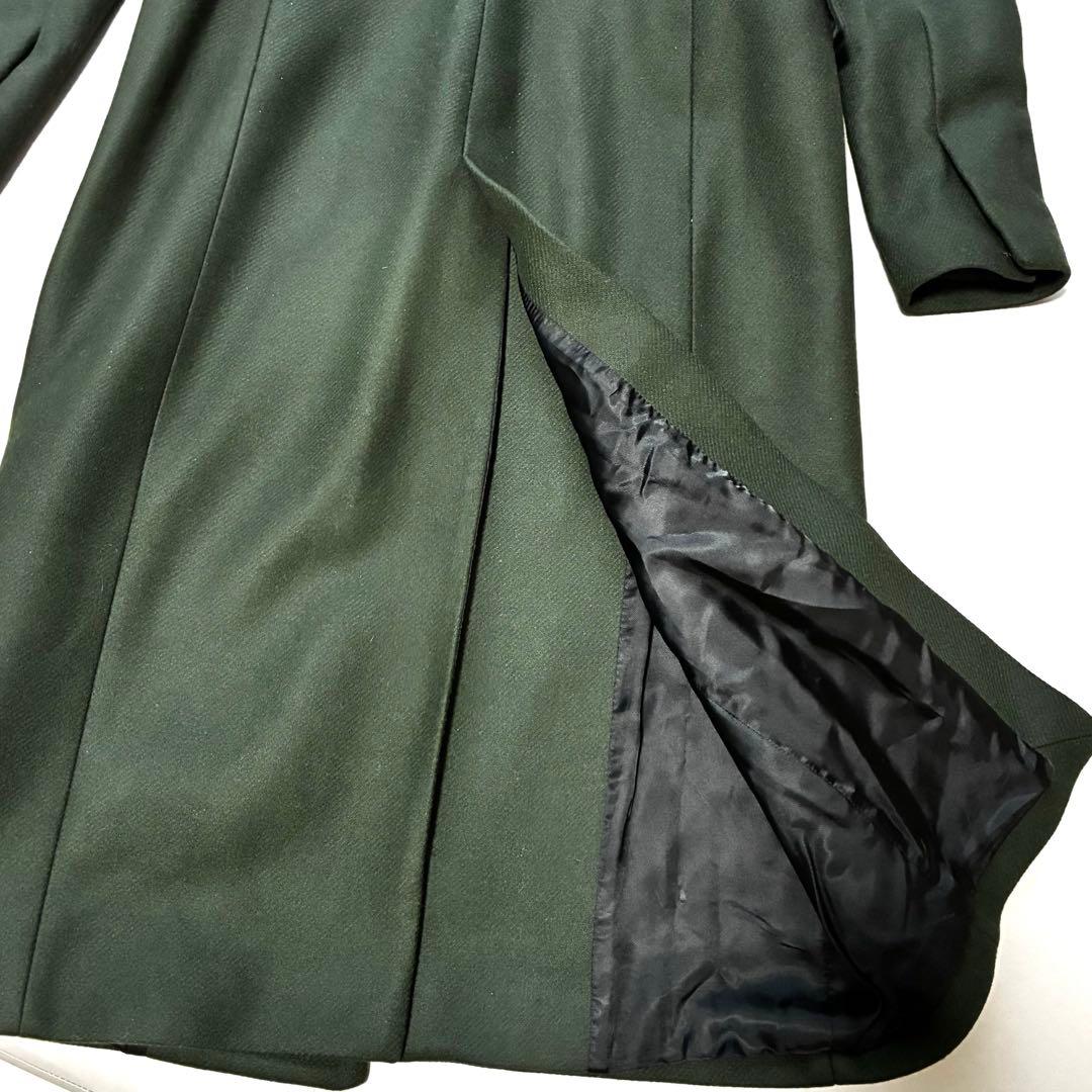 極美品 ZARA ザラ MANTECO 高級生地 ロングコート ゴールドバックル