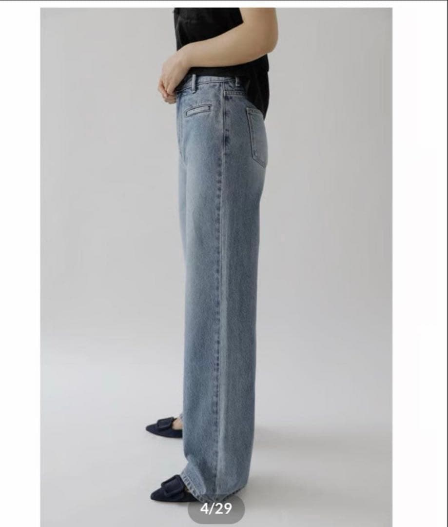 お値下げ na.e Straight Pocket Jeans M long丈