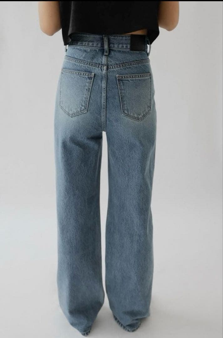 お値下げ na.e Straight Pocket Jeans M long丈