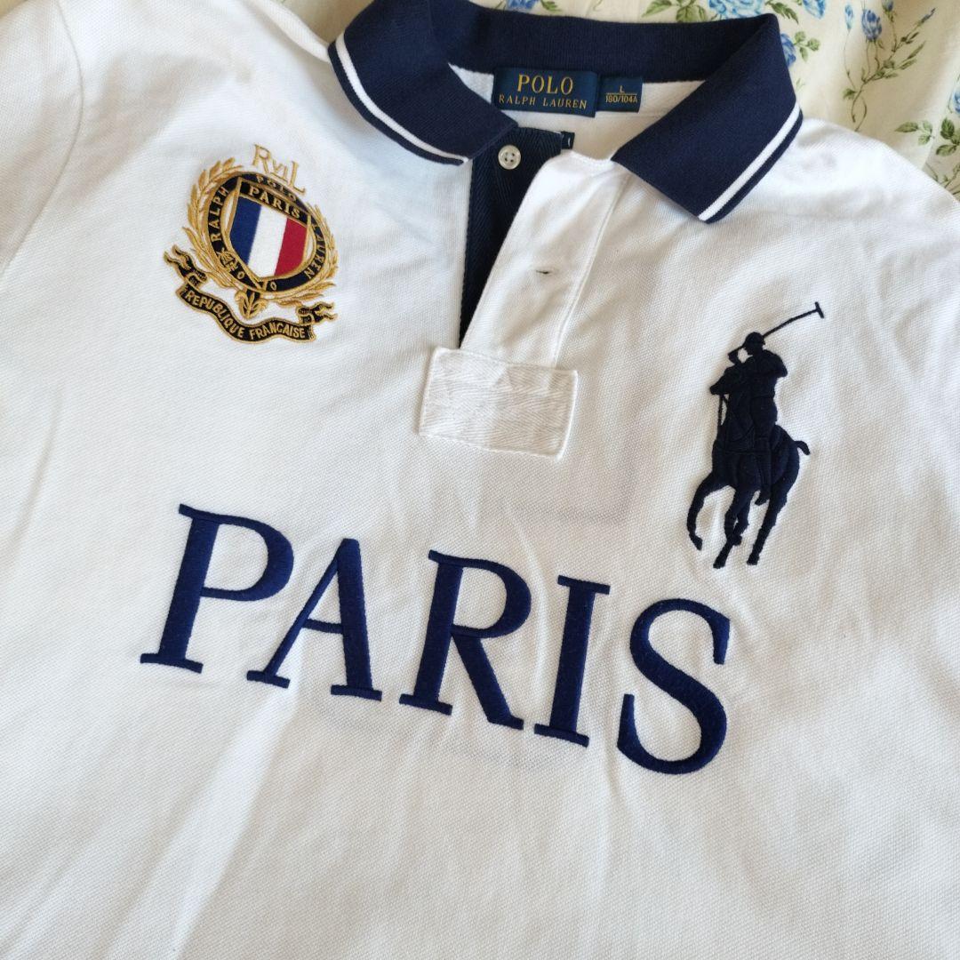 希少 Polo Ralph Lauren Lサイズ ビックポニー 刺繍 swag