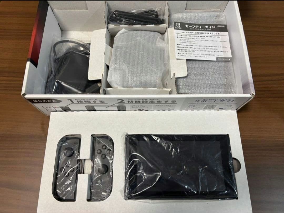 Nintendo Switch グレー 本体と付属品