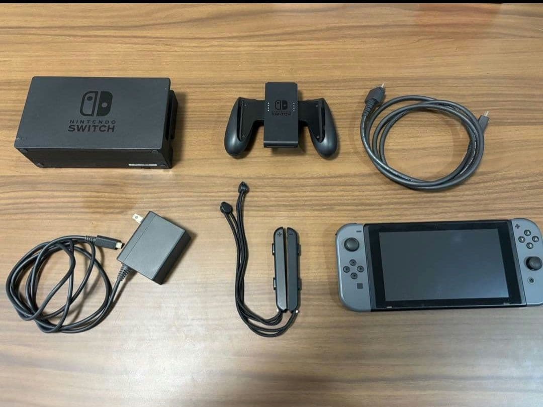 Nintendo Switch グレー 本体と付属品