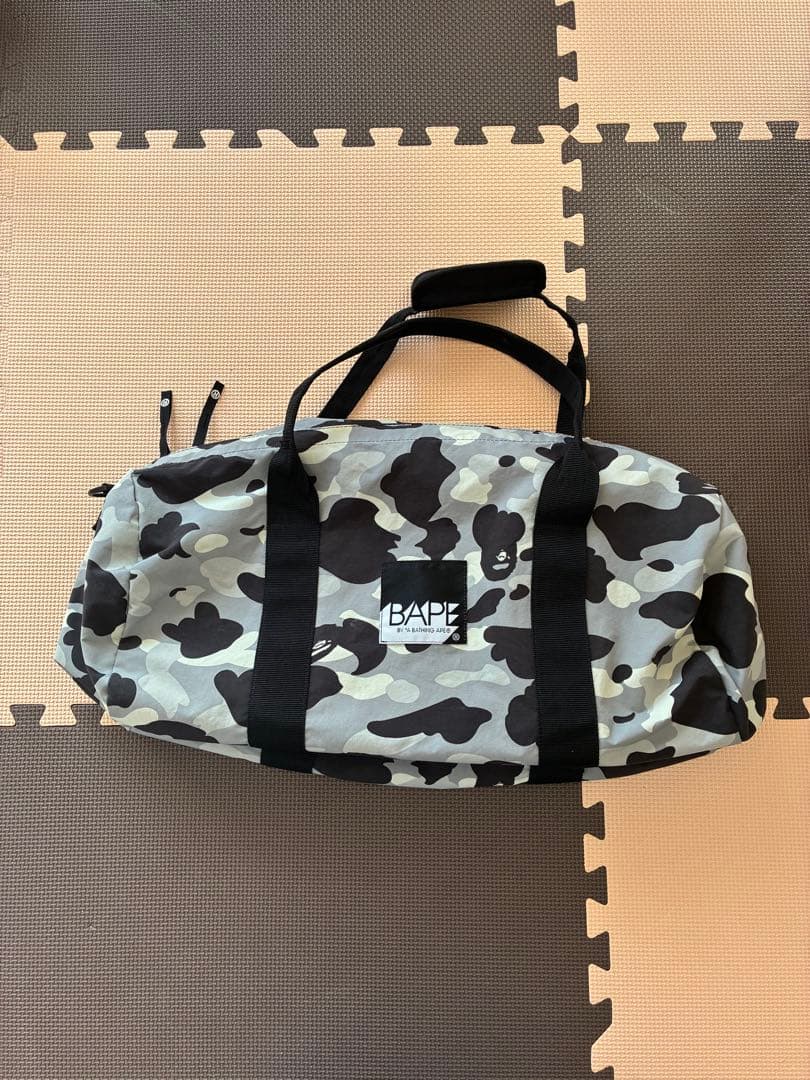 値下げ！　A BATHING APE MEDIUM PACK ボストンバッグ